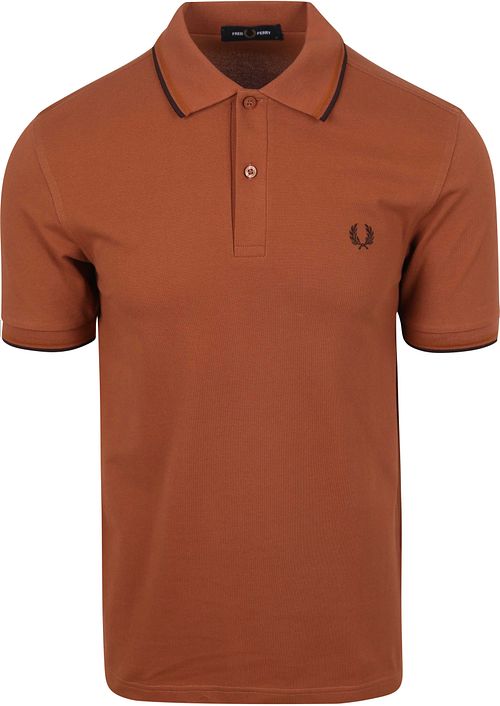 Polo Fred Perry M3600 color mattone Y39 Product
