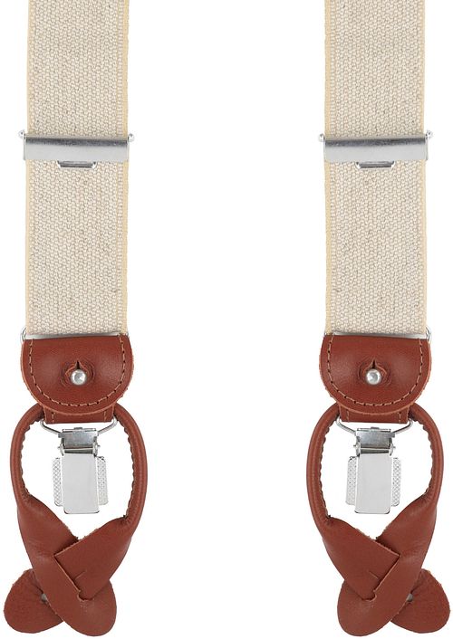 Profuomo Hosenträger Beige Product