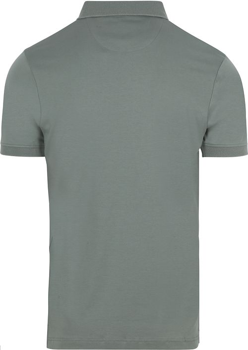 Suitable Liquid Poloshirt Grün Product / Achterkant