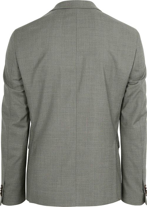 Suitable Toulon Kostym Ull Olive Product / Achterkant