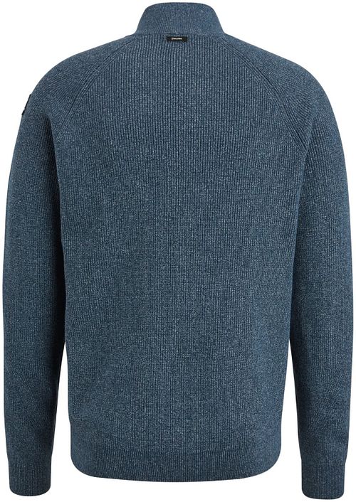 Vanguard Pullover Demi-Zip Bleu Product / Achterkant