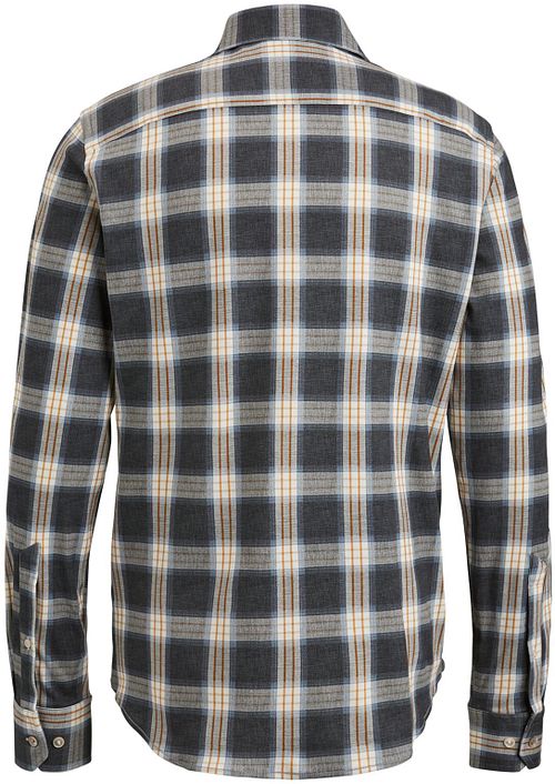 Vanguard Skjorte Rutete Mørkeblå Product / Achterkant