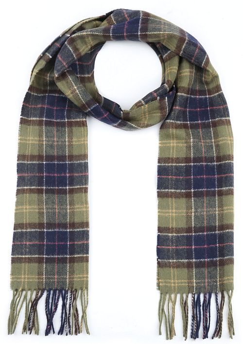 Barbour szalik Tartan z jagnięcej wełny, klasyczny Product