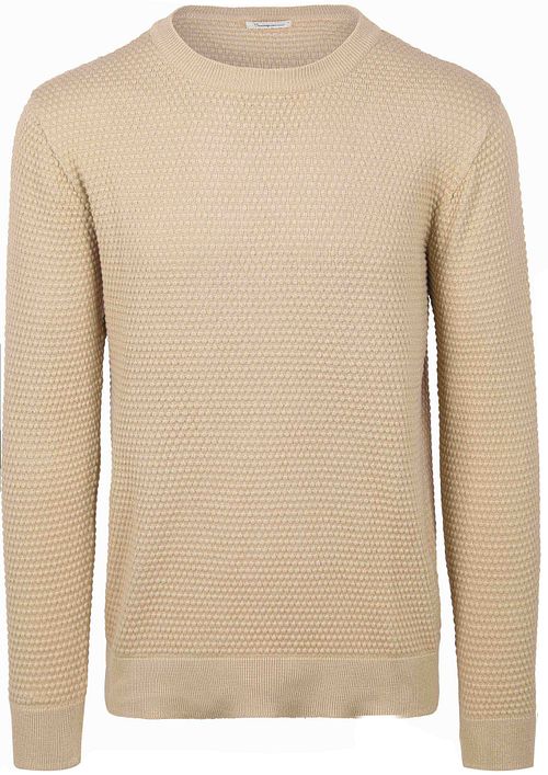 ConnaissancesCotton Apparel Sweater Bubble Knit Beige Product