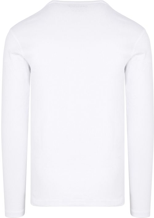 Garage Basic T-Shirt de manga larga Blanco Product / Achterkant