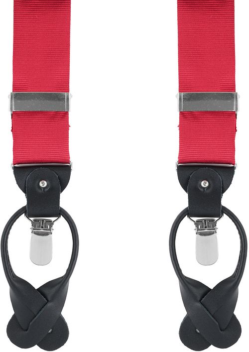 Hosenträger Seide Knallrot S17A Product