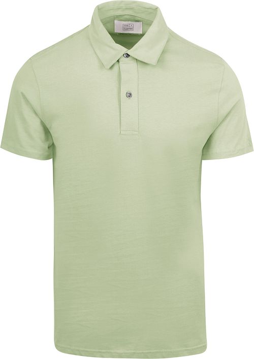 King Essentials polo The James w kolorze szałwiowej zieleni Product