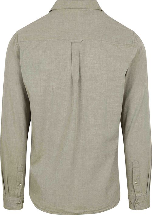 KnowledgeCotton Apparel Skjorte Lysegrøn Product / Achterkant