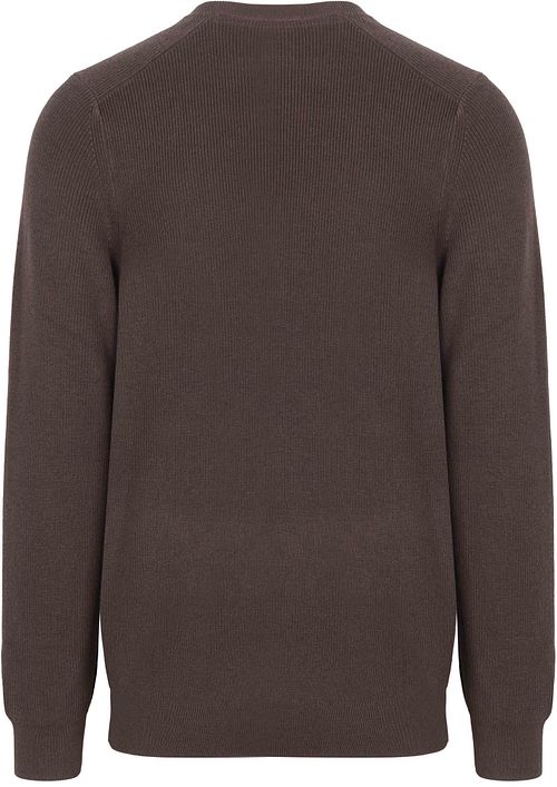 Lyle & Scott Jersey Acanalado Brown Product / Achterkant