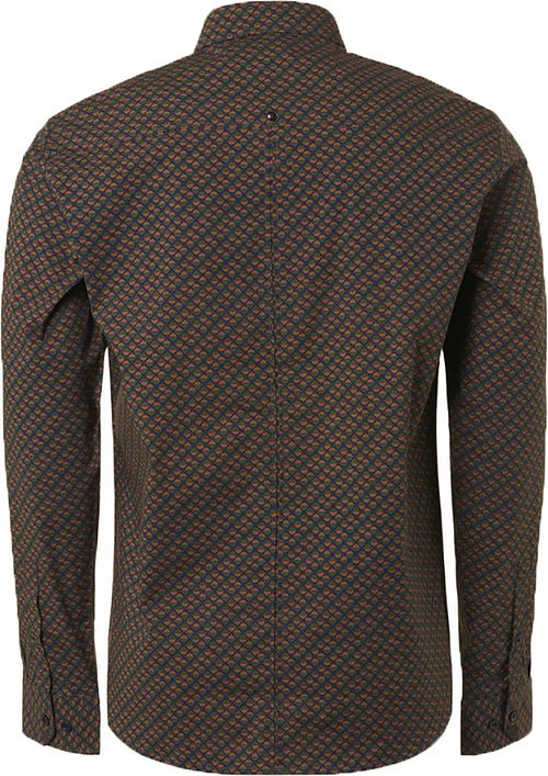 No Excess Camicia con stampa Caramello Product / Achterkant