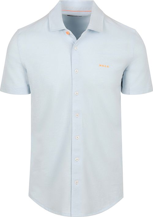 NZA Shirt Short Sleeve Piqué Sky Blue Product