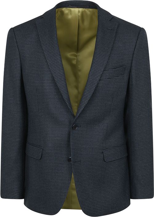 Suitable Prestige Veston Casanova Laine Bleu Product