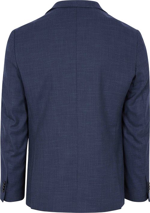 Suitable Sports Jacket Structure Lined Navy