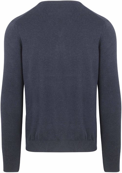 Sweter Suitable Respect Vinir Melange granatowy Product / Achterkant
