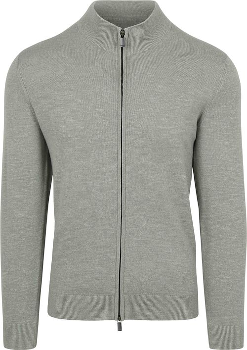 Suitable Vest Slub Yarn Lichtgroen Product