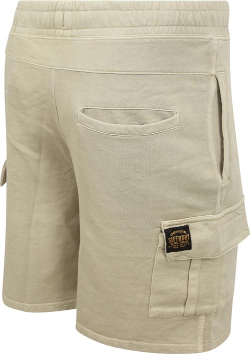 Superdry Shorts i Cargo-stil i Beige Product / Achterkant