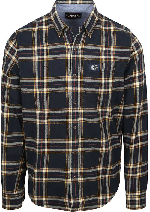 Superdry Karohemd Lumberjack Marineblau Product