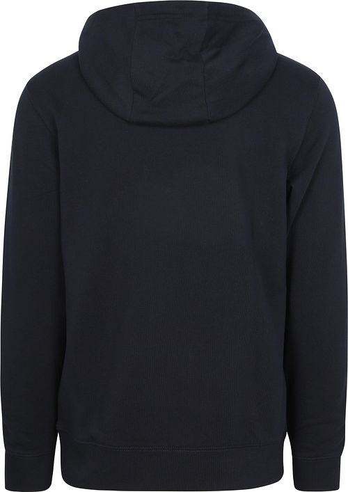 Tommy Hilfiger Hoodie Essential Marinblå Product / Achterkant