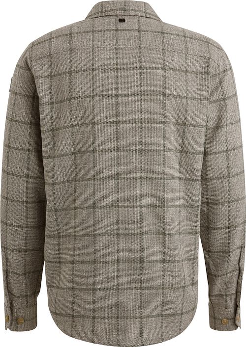 Vanguard Overshirt a quadri tortora Product / Achterkant