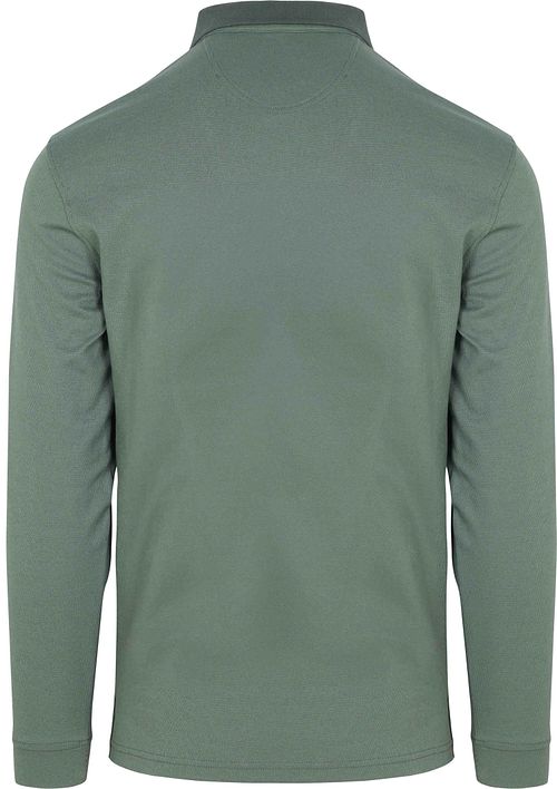 Casa Moda Långärmad Poloshirt Grön Product / Achterkant