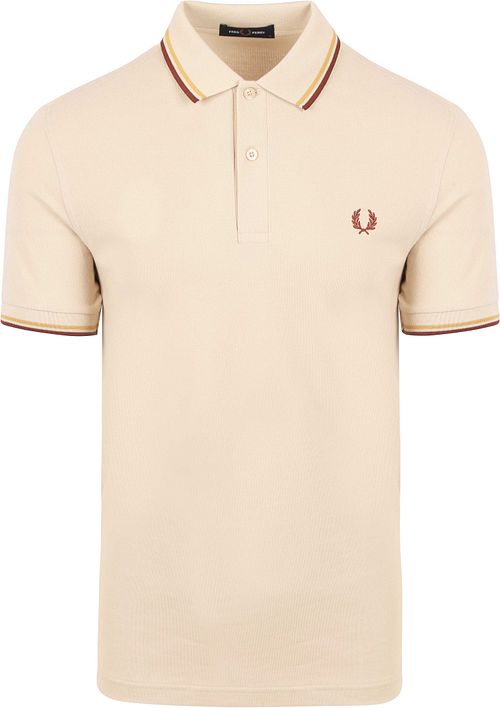 Fred Perry Pique Skjorte M3600 Ecru W55 Product