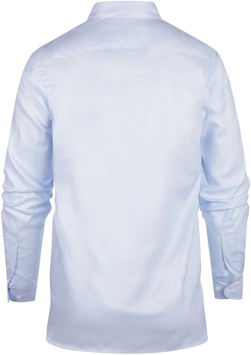 Steppin' Out Hemd Twill Hellblau Product / Achterkant