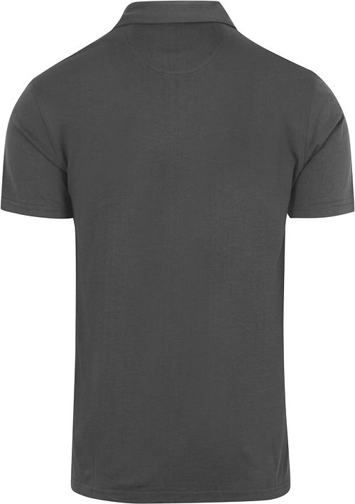 King Essentials The James Polotröja Antracit Product / Achterkant