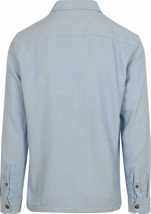 Overshirt Suitable Structure w kolorze błękitnym Product / Achterkant