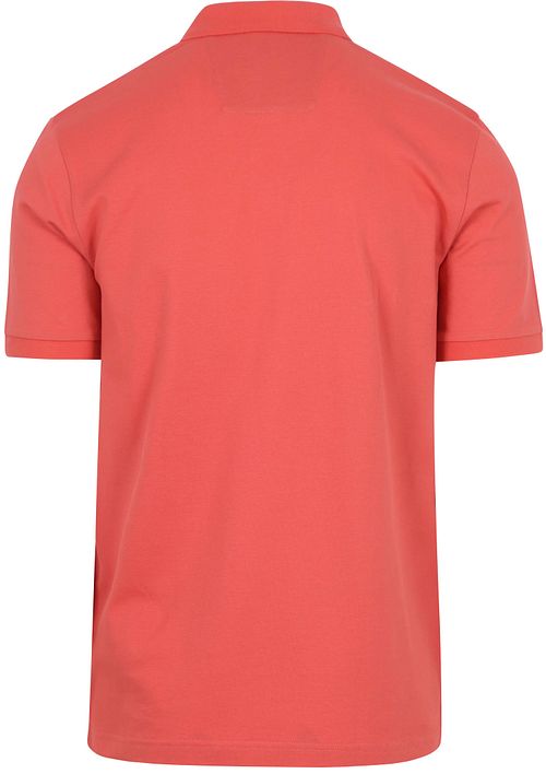 OLYMP Poloshirt Piqué Rot Product / Achterkant