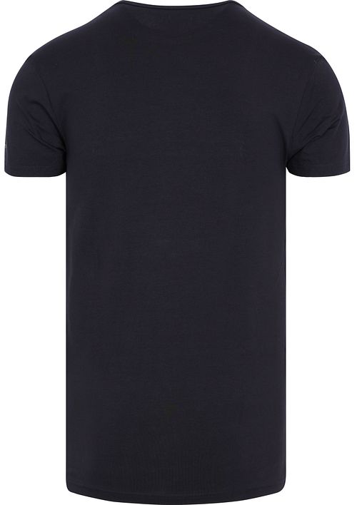 Slater pack de 2 T-Shirts elásticas en azul marino Product / Achterkant