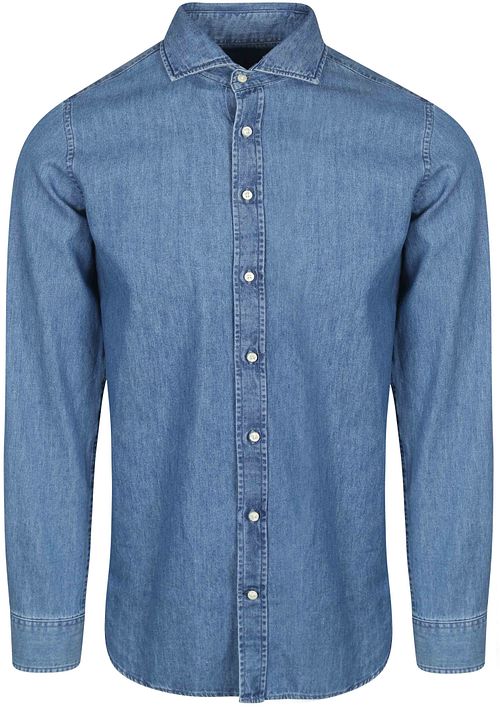 Steppin' Out Skjorte i Chambray, Blå Product