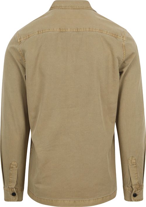 Superdry Över Skjorta Militär Beige Product / Achterkant