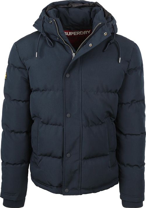 Superdry Pufferjakke Hooded Everest Navy Product