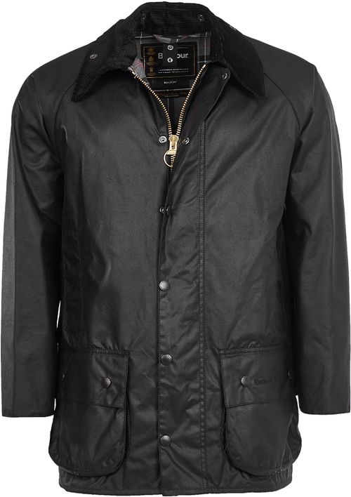Woskowana kurtka Barbour Beaufort czarna Product