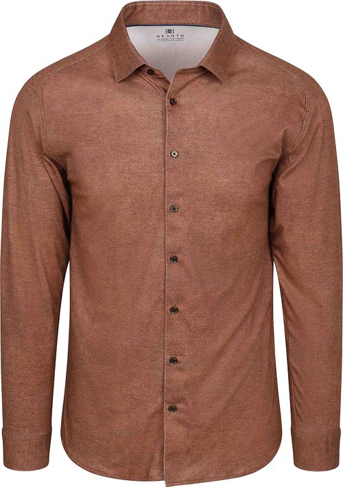 Desoto Shirt Twill Brown