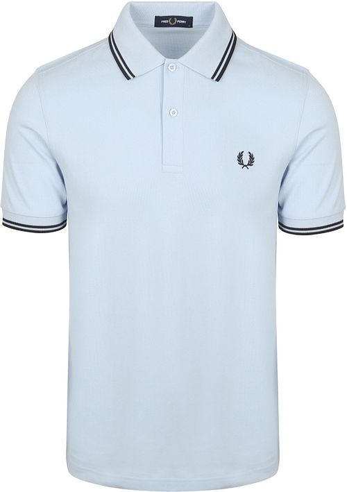 Fred Perry M3600 Twin Tipped Poloskjorte Blå Y69 Product