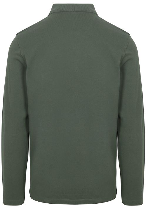 McGregor Long Sleeve Poloshirt Sage Groen Product / Achterkant