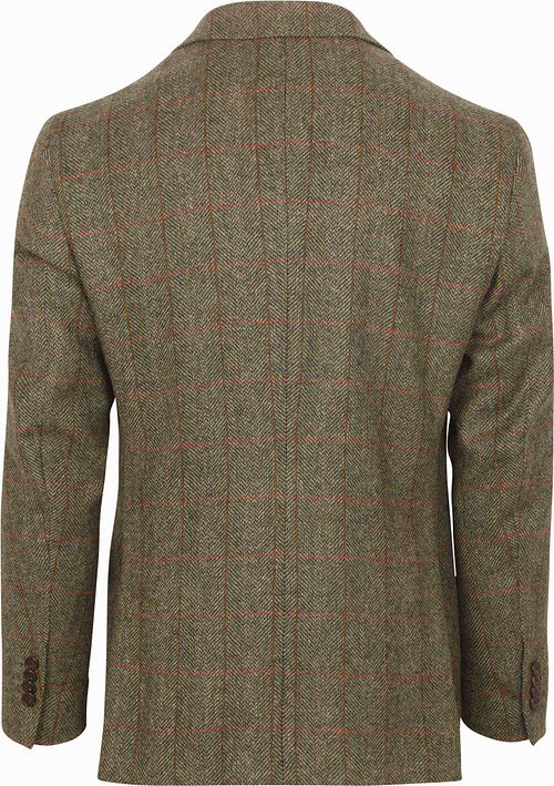Steppin' Out Sport Jacket Wool Green Product / Achterkant