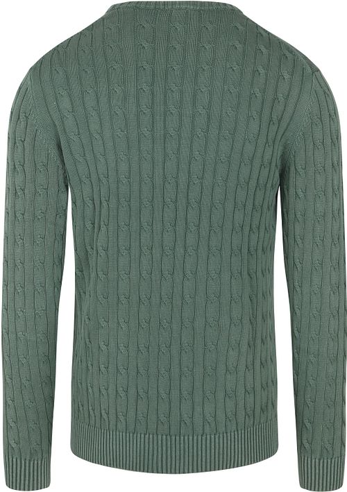 Suitable Prestige Sweter Finn Zielony Product / Achterkant