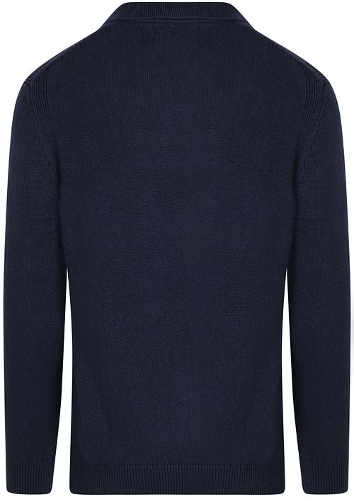 Suitable Raw Riva Maglione Navy Product / Achterkant