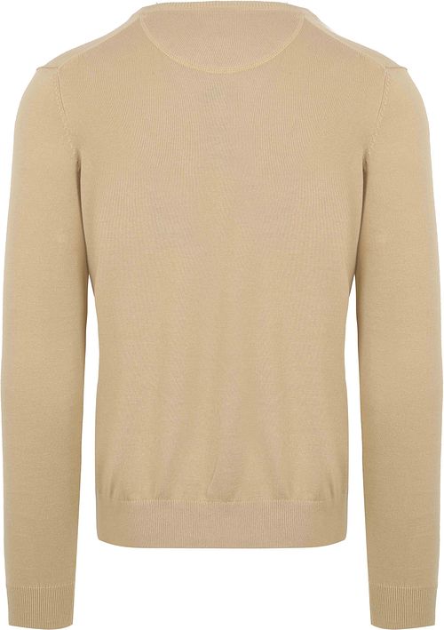 Suitable Respect Vinir Pullover Beige Product / Achterkant