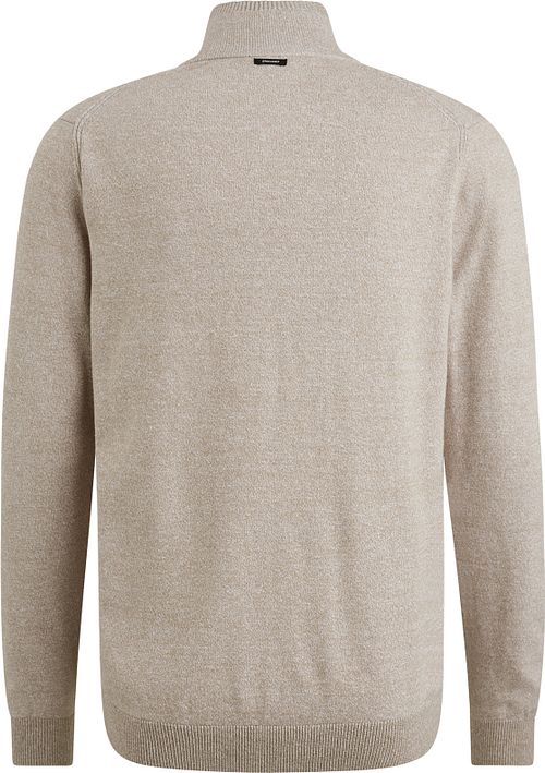 Vanguard Vest Katoen Linnen Blend Beige Product / Achterkant