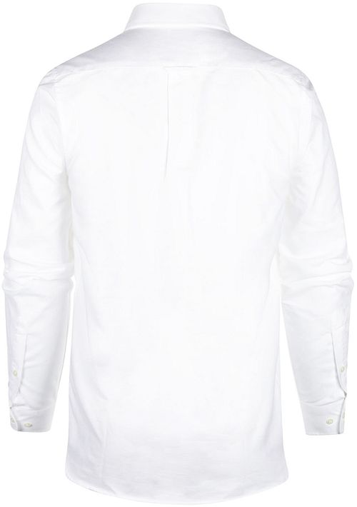 Steppin' Out Skjorte Oxford Hvit Product / Achterkant