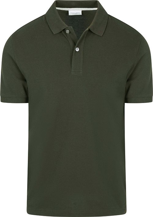 Profuomo Piqué Polo Shirt Army Product