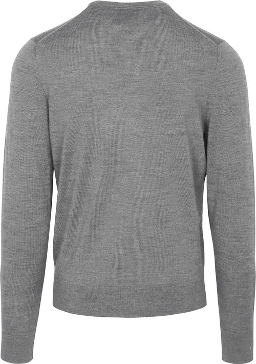 Suitable pullover in merino grigio Product / Achterkant