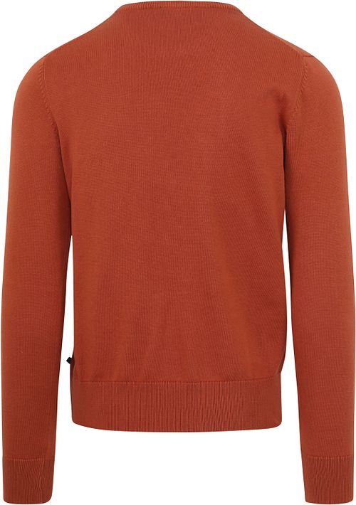 Suitable Respect Oinix Jersey de cuello redondo naranja Product / Achterkant