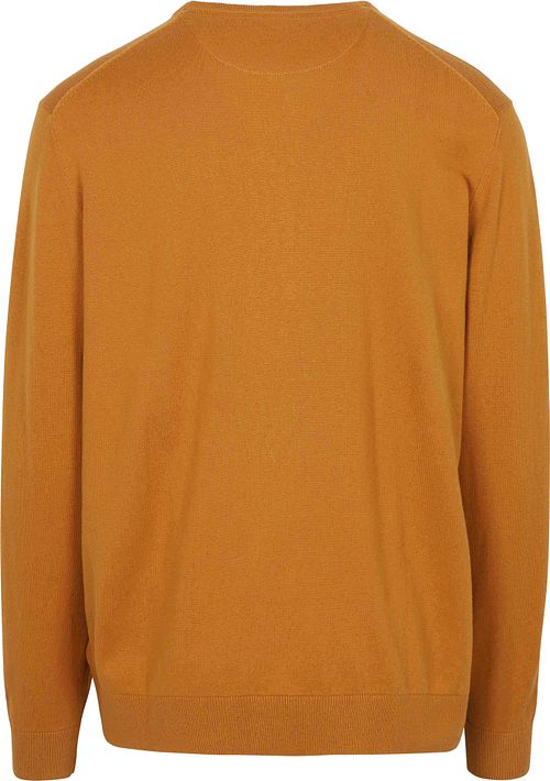 Sweter McGregor z okrągłym dekoltem w kolorze żółtym Product / Achterkant