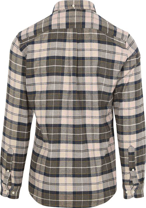 Barbour Kyeloch Rutete Skjorte Oliven Product / Achterkant