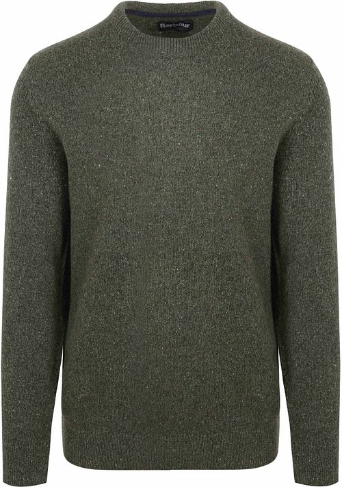 Barbour Sweter Tisbury w kolorze ciemnozielonym Product