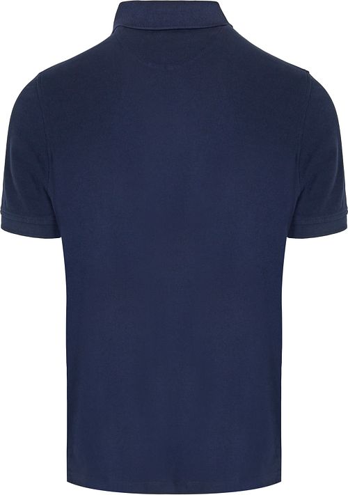 Steppin' Out Polo Sports Navy Product / Achterkant